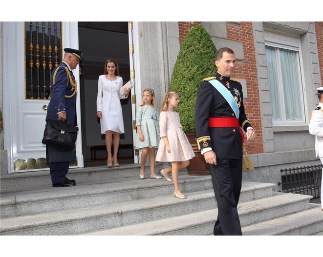 Rey Felipe y reina Letizia