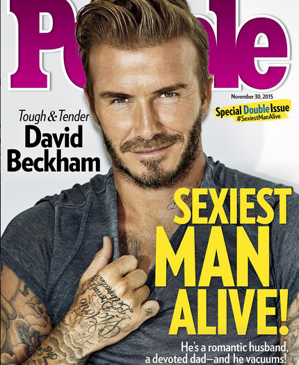 david beckham el hombre mas sexy del 2015