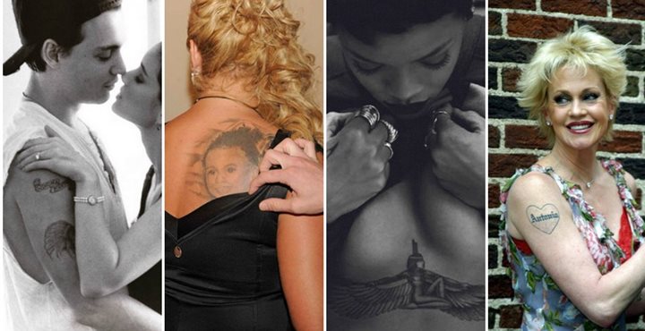 Los tatuajes más famosos de los Vips