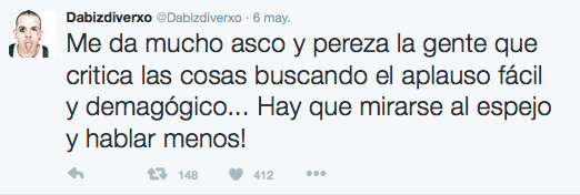 Dabiz Muñoz responde a Nuria Roca