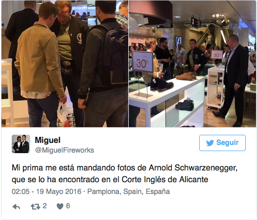 ¿Qué hace Arnold Schwarzenegger en Barcelona?