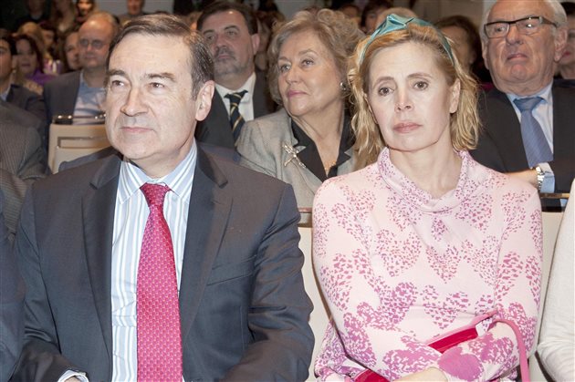 Pedro J Ramírez y Ágatha Ruiz de la Prada