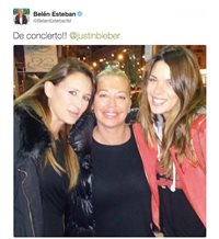 Belén Esteban y Laura Matamoros, fans de Justin Bieber