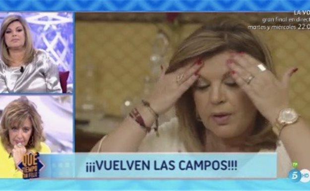 ¿Qué noticia de Teresa Campos y Bigote deja a sus hijas en shock?