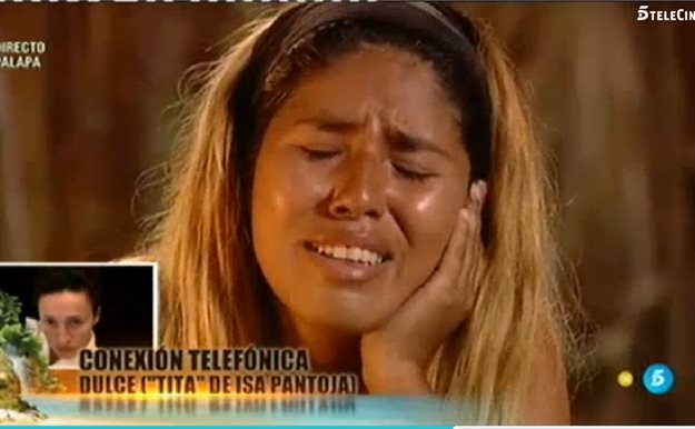 Dulce llama a Chabelita y ella se derrumba al recordar a su madre