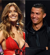 Cristiano Ronaldo y Desiré Cordero