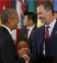 El rey Felipe con Barack Obama 