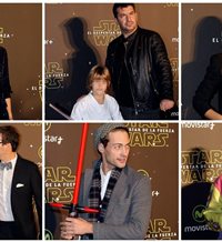 Los famosos sacan su lado ‘Jedi’ en el estreno de ‘El despertar de la fuerza’ en Madrid