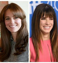 Celebrities que ya lucen un flequillo como el de Kate Middleton