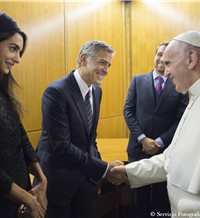 Conocer al Papa Francisco: objetivo de muchos famosos