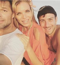 Ricky Martin disfruta de "la cosa buena" con su chico en Ibiza