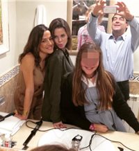José Bono y sus hijas