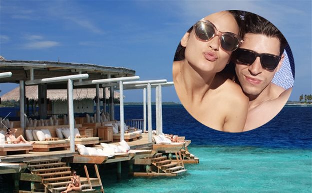 Te descubrimos las vacaciones de lujo de Diego Matamoros y su novia en Maldivas