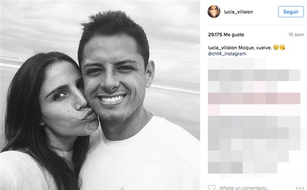 Lucía Villalón y Chicharito rompen a meses de su boda