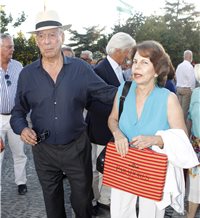 Mario Vargas Llosa y Patricia Llosa