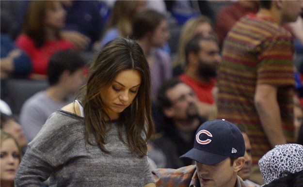 ¿Mila Kunis embarazada de Ashton Kutcher?