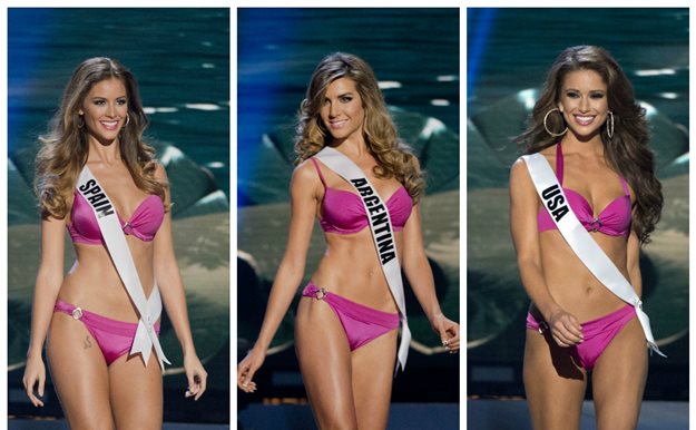 Las candidatas preferidas a Miss Universo desfilan en bikini