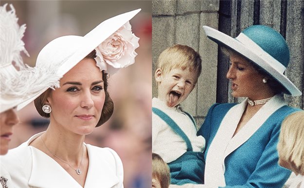 La Duquesa de Cambridge vuelve a rendir homenaje a Lady Di con su 'look'