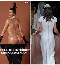 Pippa Middleton sobre el trasero de Kim Kardashian: "El mío no es ni comparable"