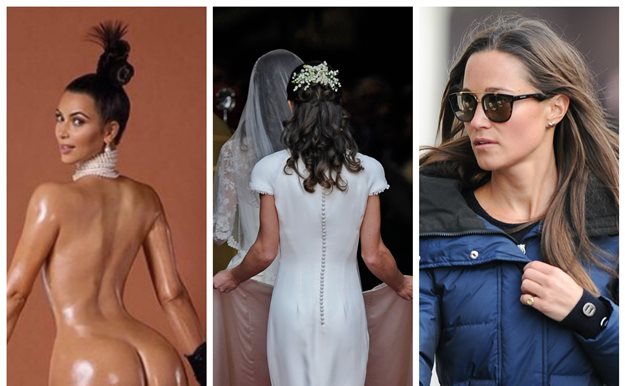Pippa Middleton sobre el trasero de Kim Kardashian: "El mío no es ni comparable"