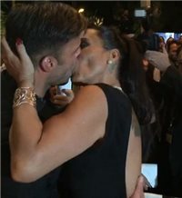 Ricky Martin subastó un beso