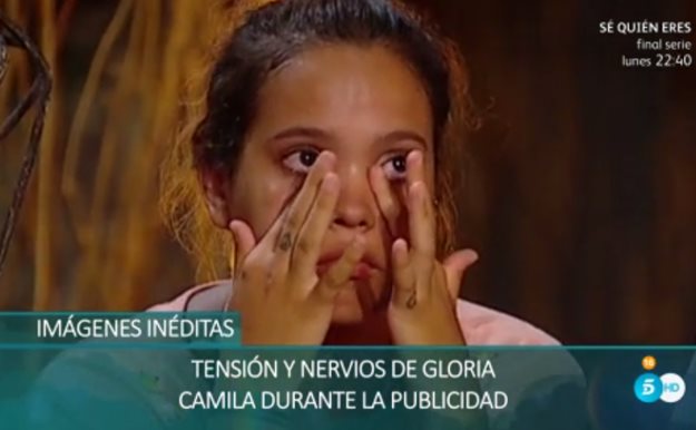 Supervivientes: Gloria Camila se derrumba