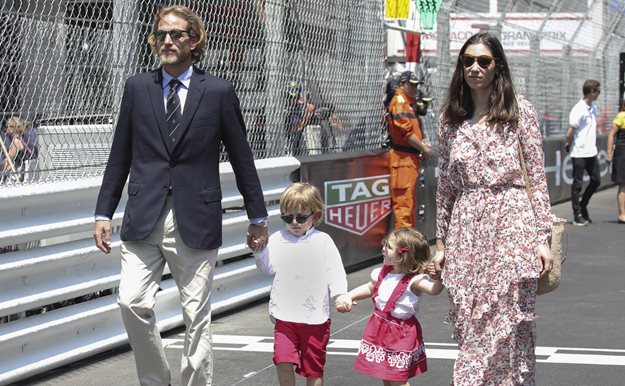 Los hijos de Andrea Casiraghi conquistan el Gran Premio de Mónaco