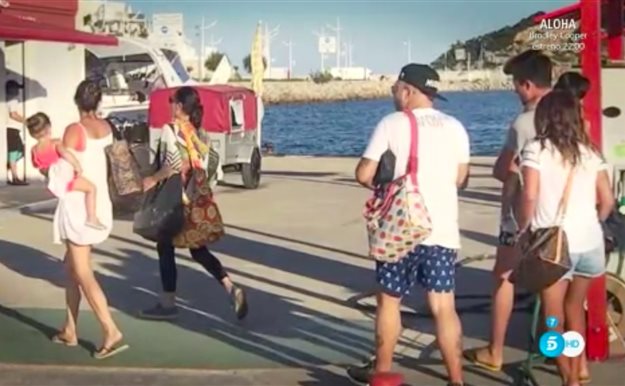 Isabel Pantoja consigue reunir a toda la familia en Ibiza
