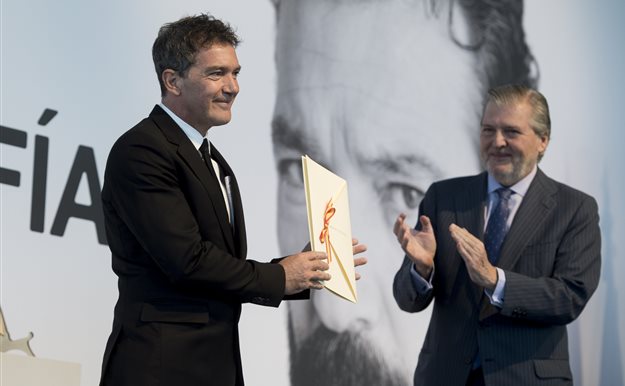 Antonio Banderas recibe el Premio Nacional de Cinematografía