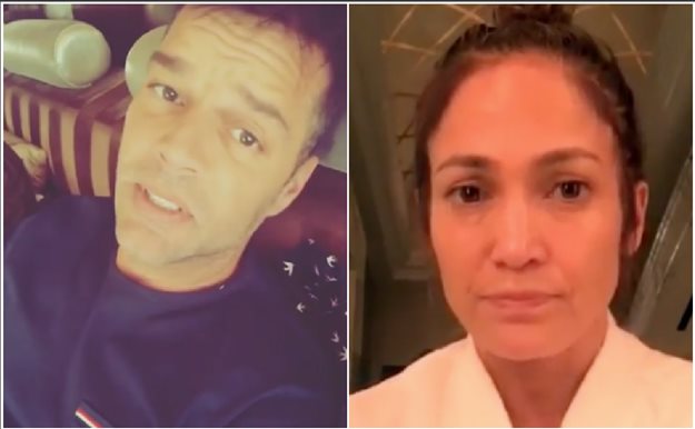 Ricky Martin y Jennifer López, devastados: sin noticias de sus familias tras el huracán María