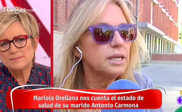 Nuevas declaraciones de Mariola Orellana sobre el estado de salud de Antonio Carmona