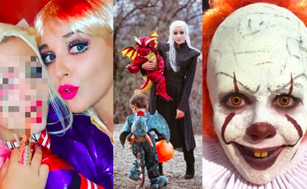 Los famosos se lo 'curran' con sus disfraces de Halloween
