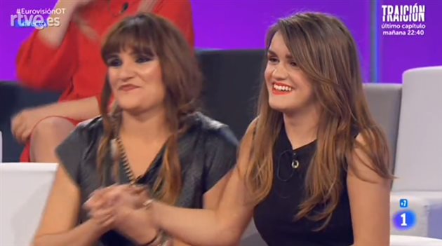 Rozalén y Amaia juntas en Operación Triunfo en la gala de Eurovisión