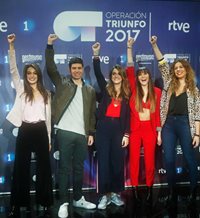 Rueda de prensa finalistas 'OT 2017'