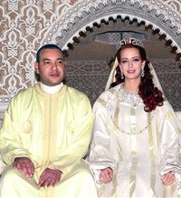 Mohamed VI y Salma Lalla