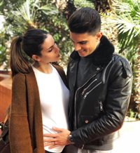 Marc Bartra y Melissa Jiménez vuelven a ser padres de una niña