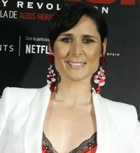 Rosa López sorprende con su estilo más sexy en la première de 'Camarón'