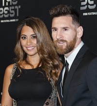 Antonela Roccuzzo y Messi