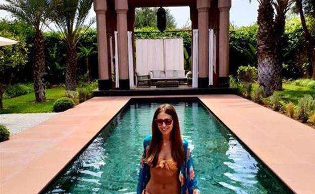 Las vacaciones de lujo de Paula Echevarría en Marrakech