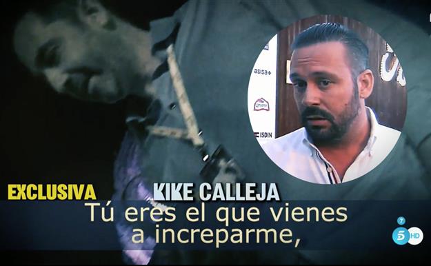 Sálvame: broncón de Kike Calleja y el marido de Rosario Mohedano en público