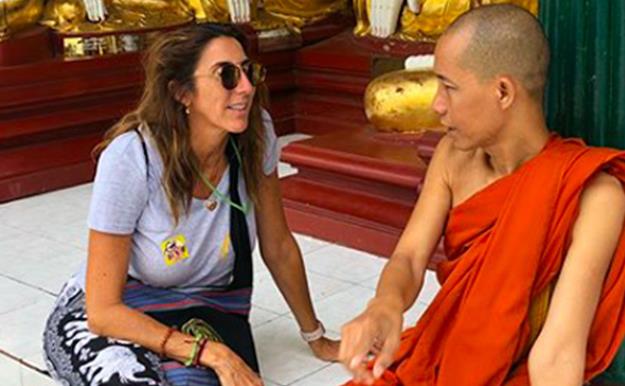 Paz Padilla, su secreto mejor guardado sobre sus exóticas vacaciones a Birmania