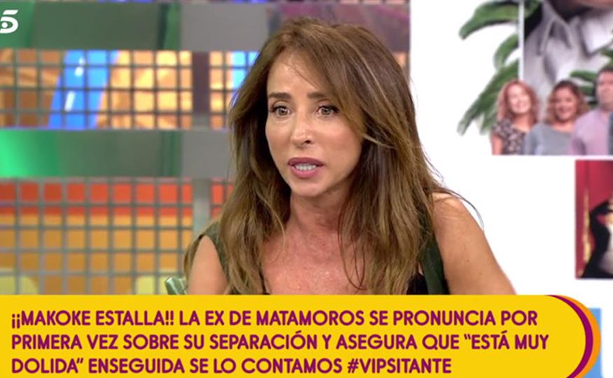 María Patiño se posiciona del lado de Makoke en la separación con Kiko Matamoros