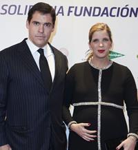 Luis Alfonso y Margarita Vargas, padres de su cuarto hijo