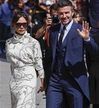 Victoria y David Beckham 