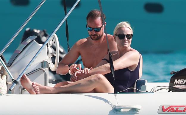 Haakon y Mette-Marit, vacaciones en familia en Formentera