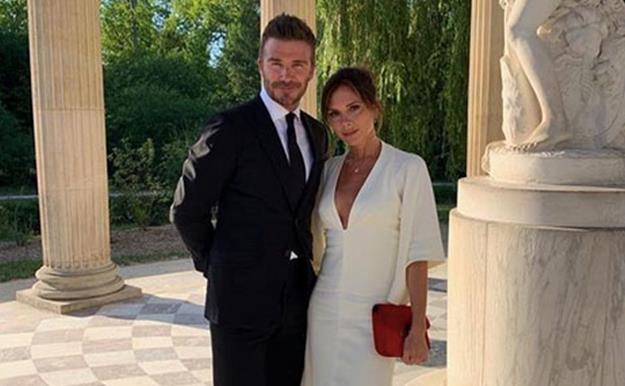 David y Victoria Beckham celebran en Versalles su vigésimo aniversario de boda