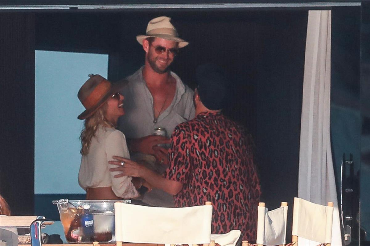 Elsa Pataky Chris Hemsworth vacaciones Ibiza