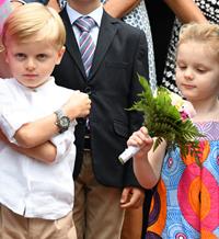 Jacques y Gabriella de Mónaco