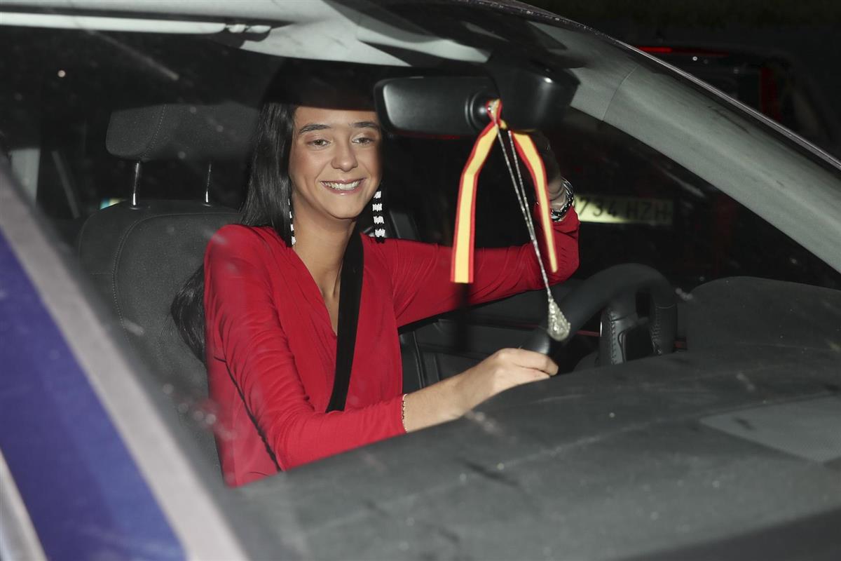 Victoria Federica, sola y conduciendo su propio coche