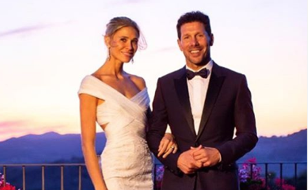 Carla Pereyra y Diego Simeone celebran su segunda boda en la Toscana